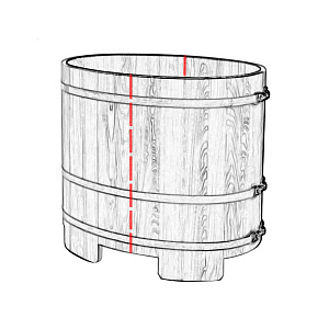 Blumenberg Разделение на две части