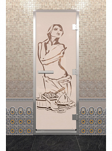 DoorWood Дверь "Хамам Искушение Бронза матовая"