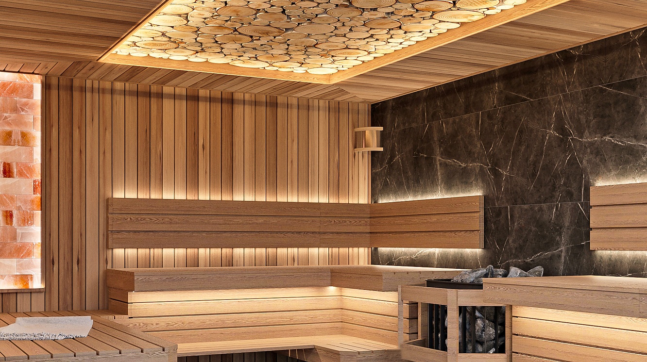 Премиальная баня в доме