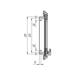 ProMetall Каминная дверца "Арктика"
