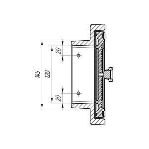 ProMetall Поддувальная дверца "Арктика"