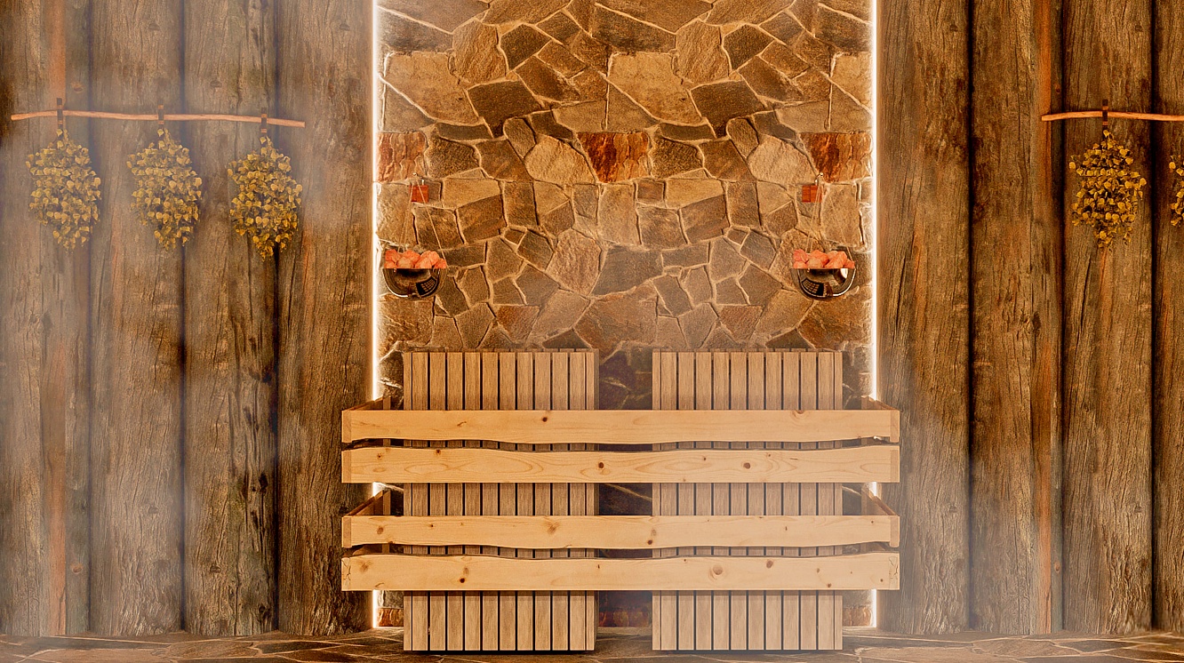 Классическая баня в современном дизайне