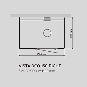 Tylo Steam Vista Double Corner