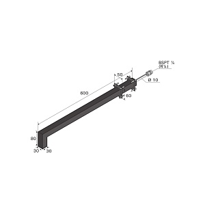 Harvia Дизайнерская трубка для Autodose