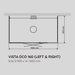 Tylo Steam Vista Double Corner