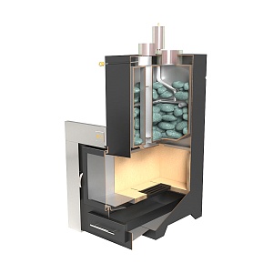 ИзиСтим Футеровка топки шамотом