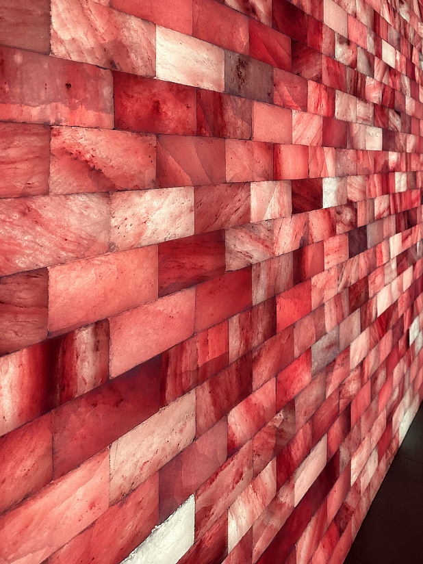 Просторная сауна с открытой планировкой