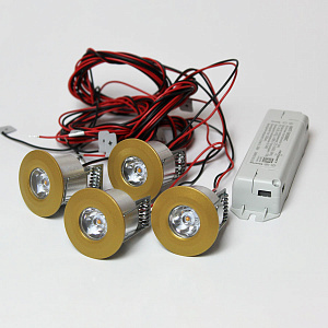 Контакт Плюс золотого цвета