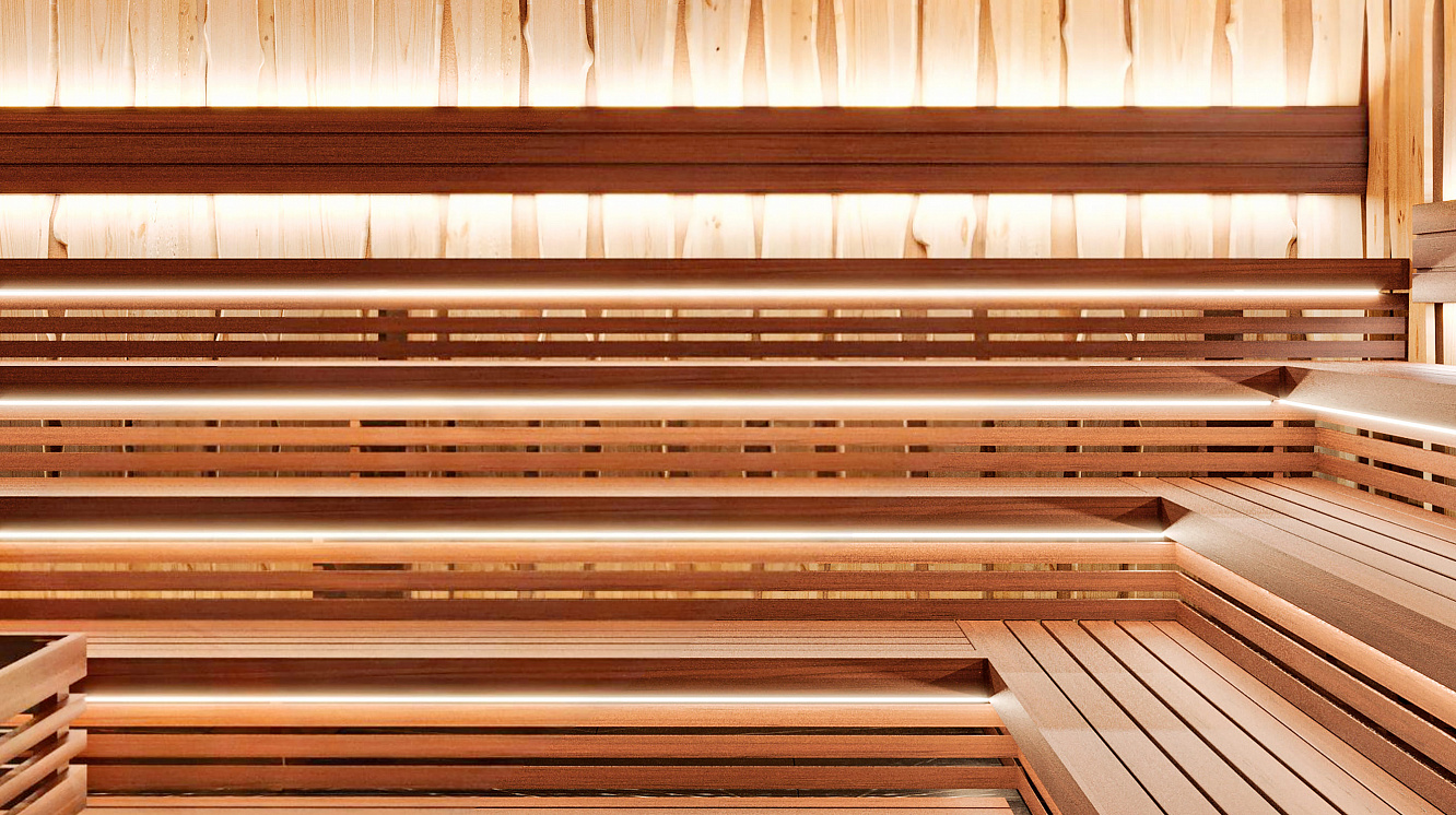 Коммерческая сауна с несколькими печами
