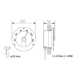 Cariitti Светильник Термометр 