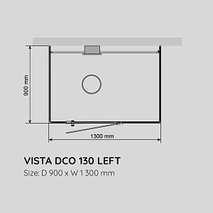 Tylo Steam Vista Double Corner