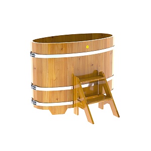 BentWood Овальная, листв. натуральная Рустик