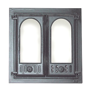 SVT Каминная дверца (401) 2-х створч. 410х410мм 