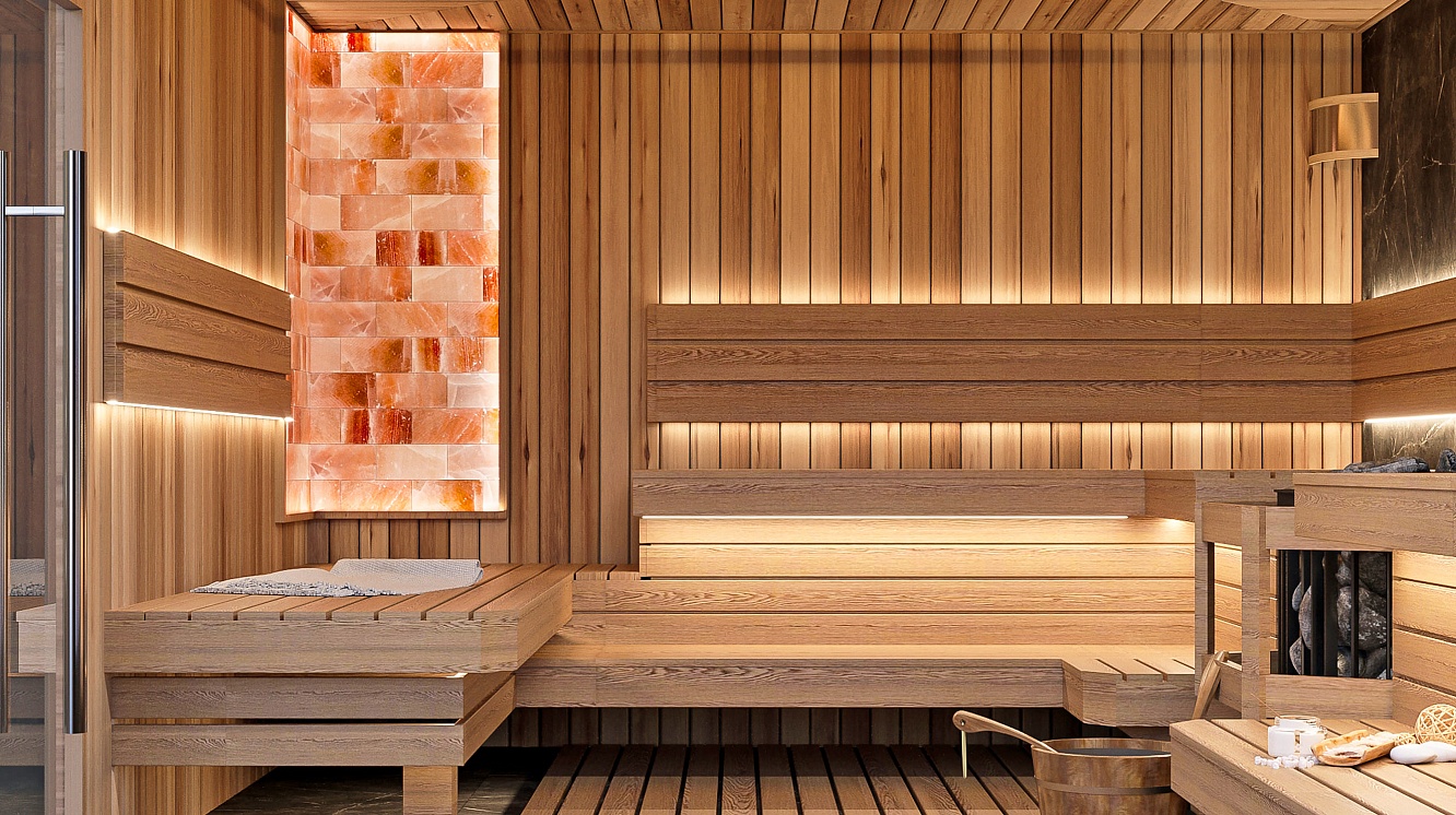 Премиальная баня в доме