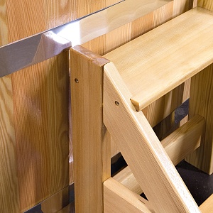 BentWood Овальная, лиственница натуральная