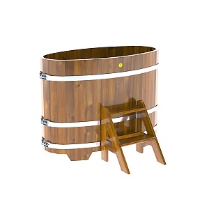 BentWood Овальная, листв. морёная Рустик